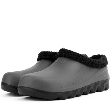 Winter Cotton Men Shoes Men's Non-Slip Warm Chef Shoes Wear-Resistant Rubber Thick-Soled Waterproof Work Shoes Men Rain Boots